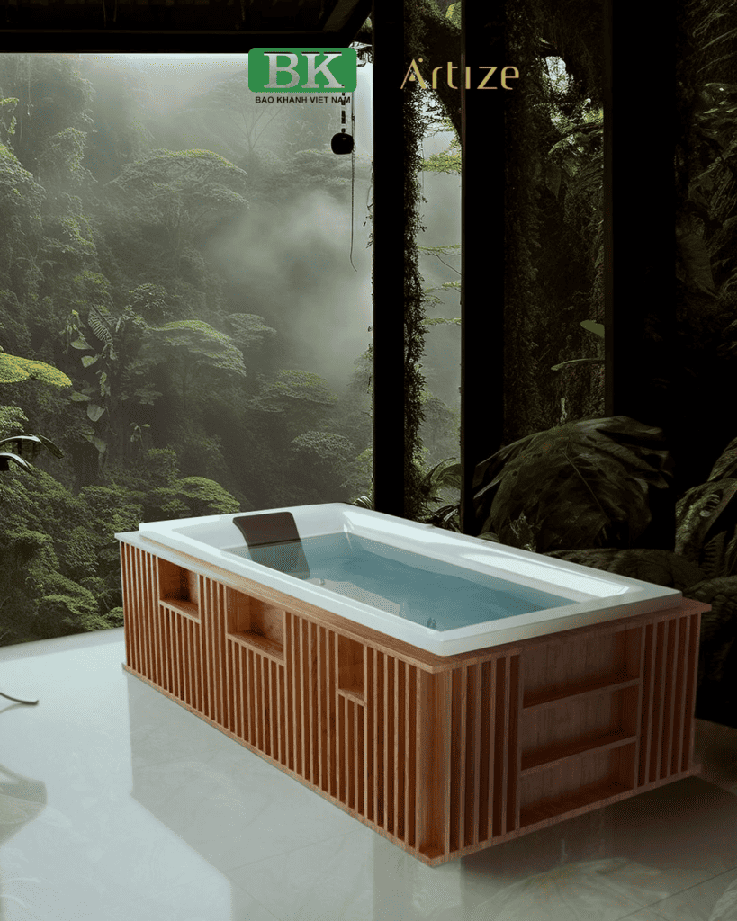 Bồn tắm massage Quadro thương hiệu Artize